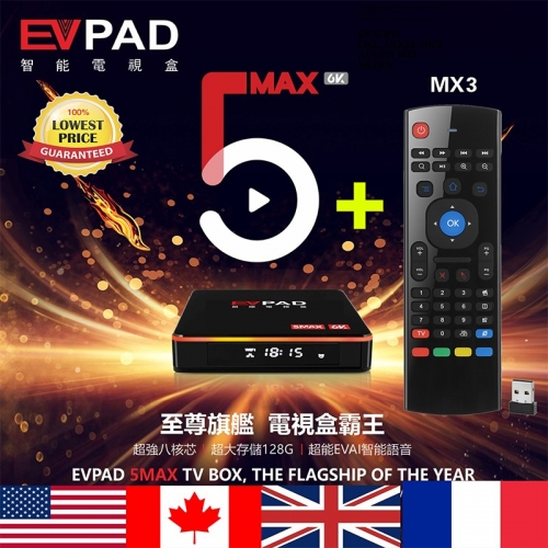 Boite TV EVPAD 5Max